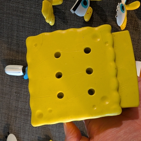 Vintage SpongeBob SquarePants Potato Head 2006 Set & 2002 Play-Doh SpongeBob Set - Picture 5 of 11